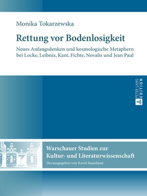 cover image of Rettung vor Bodenlosigkeit